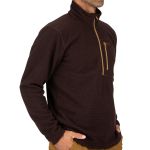 Пуловер Simms Rivershed Sweater Quarter Zip '20, Mahogany, XL
