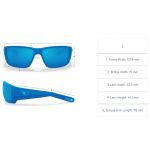 Очки поляризационные Costa Reefton 580G Ocearch Matte Tiger Shark/Blue Mirror 580G