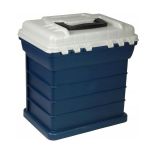 Ящик Plano 136400 4x3600 Size-Hard System Blue/Silv (35.6cm x 25.4cm x 38.1cm) (1561095)