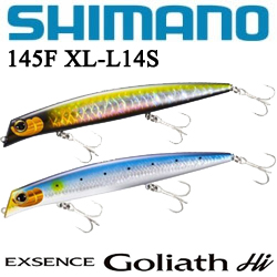 Shimano Exsense Goliath Hi 145F - XL-L14S 145mm 25gr.