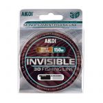 Монофильная леска Akkoi Invisible 3D хамелеон с бронзой (150m) ф-0,16mm (5,12 кг) 