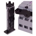 Стакан-держатель удилищ Kosadaka TB-S99-GRY, 4,5*29см для форелевого ящика, серый