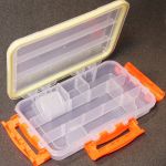 Коробка для приманок Kosadaka TB-S20S-CL, 27*17*5.3см, герметичная, прозрачная