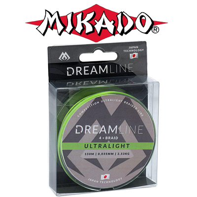 Mikado DreamLine Ultralight 150m Fluo Green