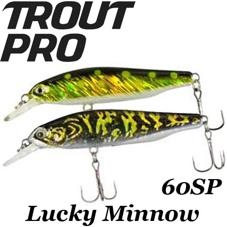 Trout Pro Lucky Minnow 60SP