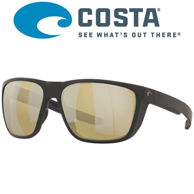 Costa Ferg 580G Matte Black/Sunrise Silver Mirror 580G