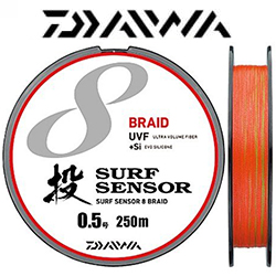 Daiwa UVF Surf Sensor X8 250m