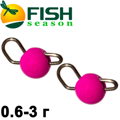 Fish Season Чебурашка вольфрам цвет Розовый