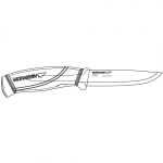 Нож Morakniv Companion Black Blade