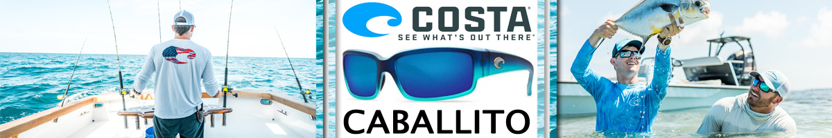 Costa Caballito 580 P Mt.Caribbean Fade/Blue Mirror