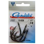 Крючок Gamakatsu Hook LS-4123F Black №6/0