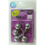 Джиг не крашеный Шар 40 гр, кр-к VD-071 GNB-071S-40-4/0 5 шт