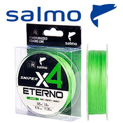 Salmo Sniper х4 Eterno Braid Apple Green 125m