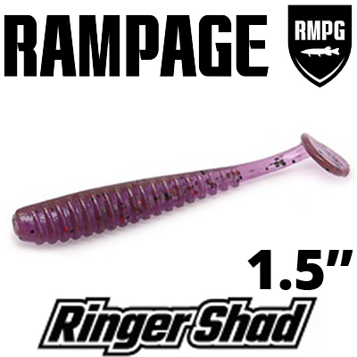 Rampage Ringer Shad 1.5"