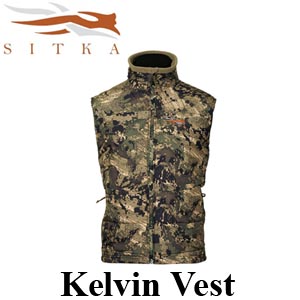 Sitka Kelvin Vest Ground Forest