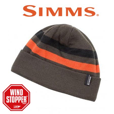 Simms Windstopper Flap Cap Coal