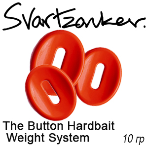 Svartzonker The Button Hardbait Weight System Fluo. Orange