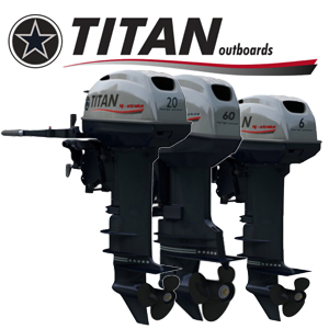Четырехтактные лодочные моторы Titan