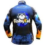 Футболка с длинным рукавом Fishycat Tomcat Style Dark Blue T-Shirt размер L (50-52) - темная
