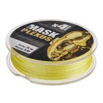 Леска плетёная AKKOI Mask Plexus 125m (yellow) d0,18mm