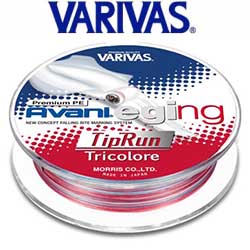 Varivas Avani Eging PE Tip Run Tricolore 150m