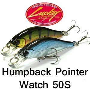 Lucky Craft Humpback Pointer Watch 50S