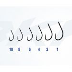 Крючок одинарный BKK Carp Continental #4 (10шт)