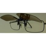 Очки поляризационные Snowbee Clip-on Flip-Up Sunglasses Large, Black/Smoke (180091-L)