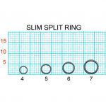 Кольцо заводное Fish Season Slim Split Ring, ф 5 мм ( 7 кг), (упак. 18 шт)