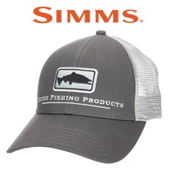 Simms Salmon Icon Trucker, Carbon