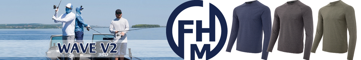 Лонгслив FHM Wave V2 Темно-серый