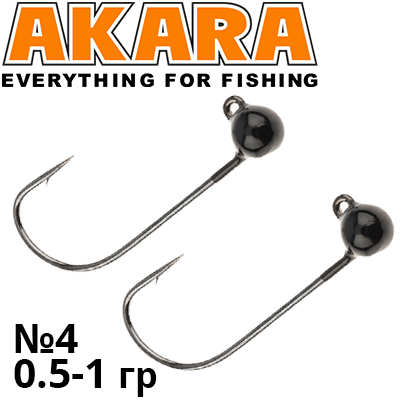 Akara Trout Time Шар вольфрам № 4 Black