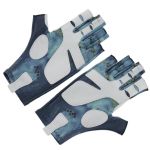 Перчатки без пальцев Aquatic ПЧ-09 (цвет Camo Blue, размер L/XL)