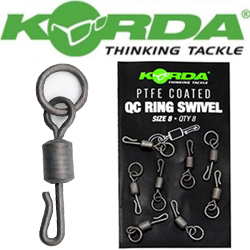 Korda PTFE QC Ring Swivel