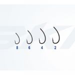 Крючок одинарный BKK Curved Shank #6 (10шт)