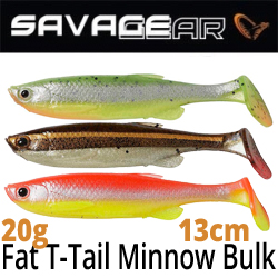 Savage Gear Fat T-Tail Minnow Bulk 13cm 20g