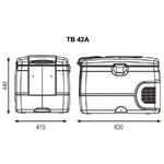 Автохолодильник компрессорный Indel B TB42NN7**