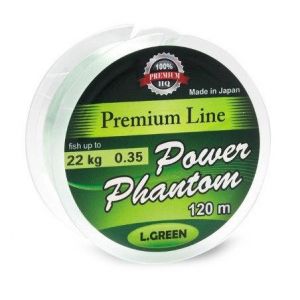 Леска Power Phantom Premium Line Green 120m 0,20mm