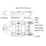 Надувная лодка пвх Фрегат 280 E mini
