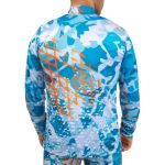 Джерси на молнии Graff 962-CL-2 цвет синий р. 2XL