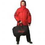 Костюм зимний Canadian Camper Snow Lake Pro (куртка+брюки) цвет black/red, XL