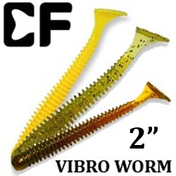 Crazy Fish Vibro Worm 2"                                  