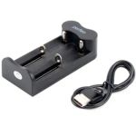 Зарядное устройство Perfeo для аккумуляторов Li-Ion 18650, 5В, 2 слота