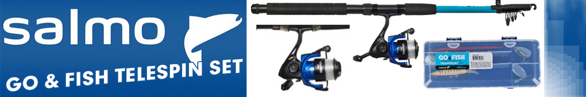 Salmo Go & Fish Telespin Set Спиннинг-комплект