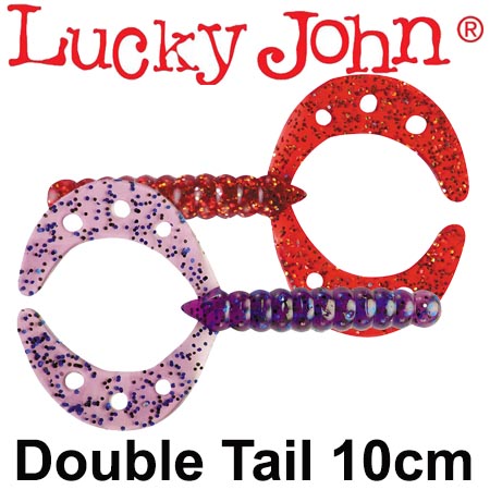 Lucky John Double Tail 10см.