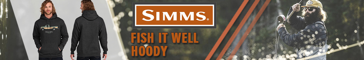 Simms Fish It Well 250 Hoody, Charcoal Heather