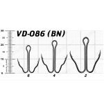 Двойник Vido Craft VD-086 (BN) "Double Parrot Beak, блистер 25 шт. VD086-4BN(25)