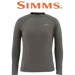 Simms Waderwick Core Crew Neck, Coal