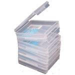 Коробка Kosadaka TB-M10 Empty box Case 5 59*51*14мм для приманок и мелочей, прозрачный