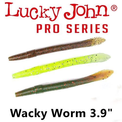 Lucky John Pro Series Wacky Worm 3.9"